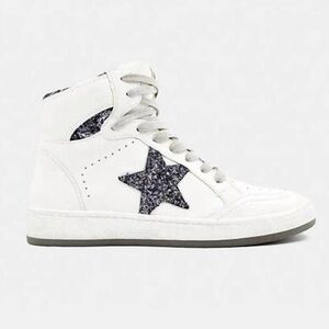ShuShop Rue High Top Sneakers in Glitter